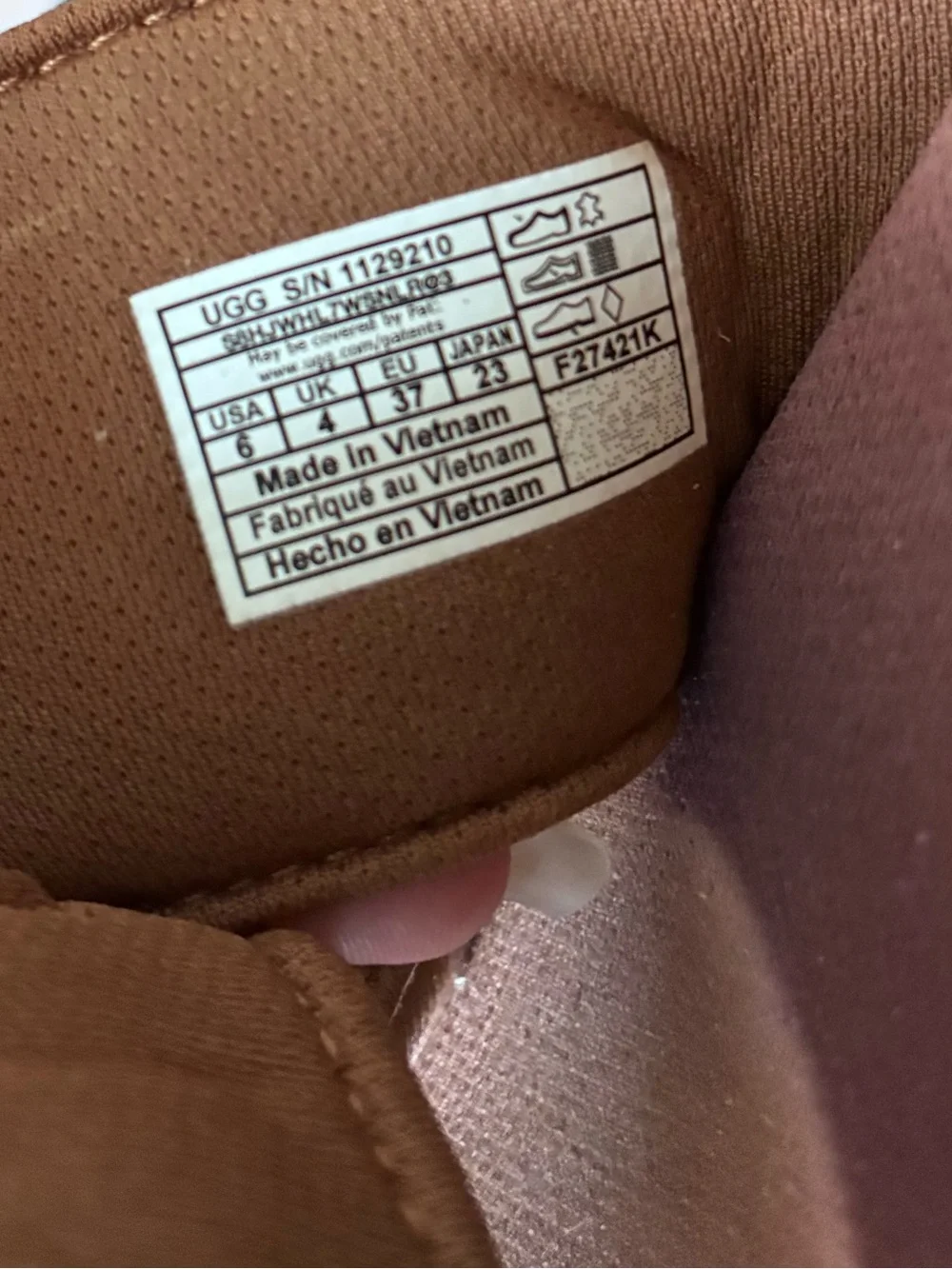 UGG Greer Brown Suede Double-Strap Platform Slides